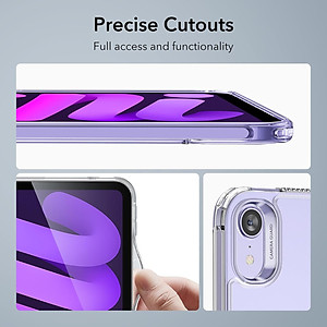 Ốp lưng Cho iPad Mini 7 ESR Metal Kickstand Case - Hàng Chính Hãng