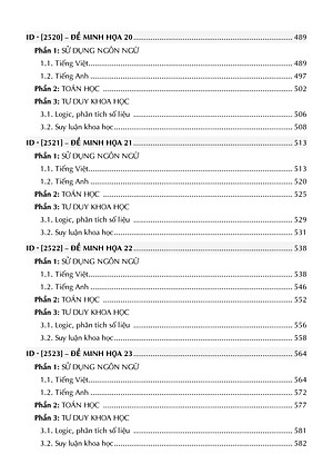 Sách - V-ACT - 25 Đề Luyện Thi Đánh Giá Năng Lực Theo Cấu Trúc Đề Của Đại Học Quốc Gia TP. Hồ Chí Minh