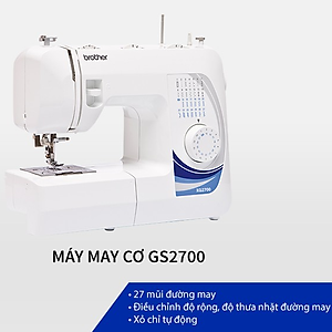 Máy May Brother GS2700 ( 51W) - Hàng chính hãng