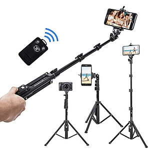 Tripod/ Gậy chụp ảnh Yunteng 1388/1388L gắn được điên thoại, máy ảnh kèm remote từ xa - Hàng chính hãng