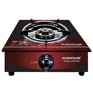 Bếp Gas Dương Đơn Mặt Kính Sunhouse SHB212KG - Hàng chính hãng