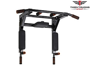 (New 2025) Xà đơn, xà kép đa năng bắt vít vào tường chắc chắn, tải trọng 150kg, đệm mút cầm tay êm ái, an toàn tại nhà.