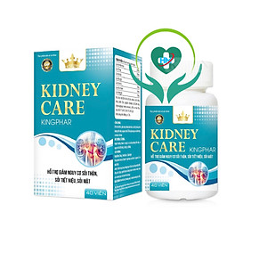 Viên uống lợi tiểu Kidney care  Kingphar - hộp 40 viên - hỗ trỡ giảm nguy cơ sỏi thận , sỏi tiết niệu , sỏi mật