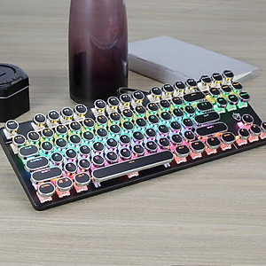 Bàn Phím Cơ E917 Gaming - Led xuyên phím có hotswap cho máy tính , laptop hàng nhập khẩu