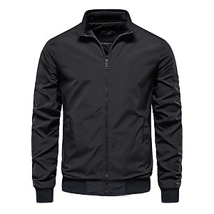 [TD] Áo khoác nam Áo khoát nam gió dù 2 lớp chống nắng cao cấp trơn nhiều màu hợp thời trang - A1006