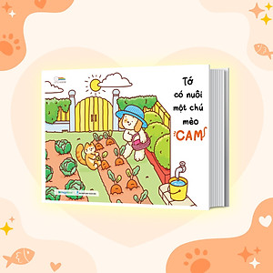 Sách Tớ có nuôi một chú mèo Cam