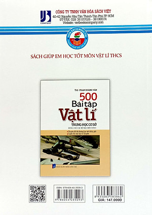 500 Bài Tập Vật Lí Trung Học Cơ Sở (Dùng Cho Các Bộ SGK Hiện Hành)