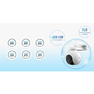 Camera IP WiFi Ngoài Trời EZVIZ H8 3K 5MP - Hàng Chính Hãng