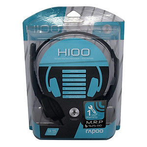 Tai nghe có dây Rapoo H100 có Micro - Hàng Chính Hãng