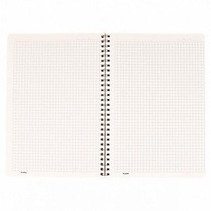 Vở lò xo kép Caro B5 bìa nhựa Klong- 120 trang; MS: 575 - Xanh