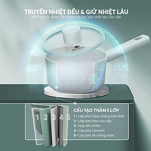 Nồi phủ sứ an toàn Elmich Verona EL5525SK