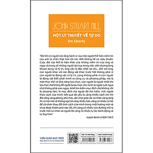 Sách Một Lý Thuyết Về Tự Do (On Liberty)