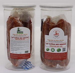 Orsafood LẠP XƯỞNG TƯƠI (Thịt Heo) MEKONG 100% chính hãng lạp xưởng ăn với gì ngon lạp xưởng ăn như thế nào lạp xưởng mai quế lộ (1kg/ 2 hộp)