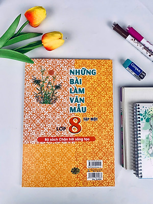 Sách - Những Bài Làm Văn Mẫu Lớp 8 - Chân Trời Sáng Tạo - ndbooks