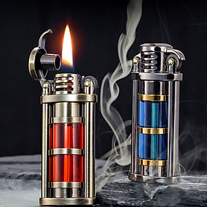 Sét Vỏ Hột Quẹt Bật Lửa Xăng Đá Zorro Z-652 Thiết Kế Đẹp Độc Lạ Nhỏ Gọn Tiện Dụng - Giao Màu Ngẫu Nhiên + COMBO 3 BÌNH XĂNG MÀU