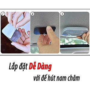 Đèn Led Ốp Trần Xe Ô Tô, Đèn Led Cầm Tay Không Dây Gắn Đế Nam Châm 