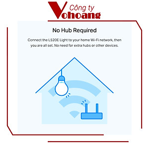 Bóng Đèn Wifi Thông Minh TP-Link Tapo L520E Ánh Sáng Trắng Điều Chỉnh Độ Sáng - Hàng Chính Hãng