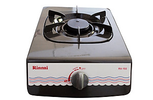 Bếp Ga Đơn Rinnai RV-150 (G) - Đen- Hãng chính hãng