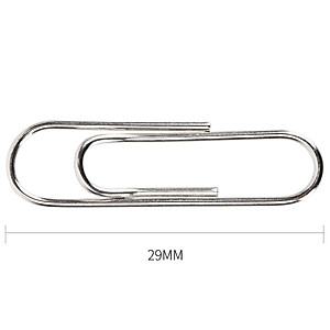Kim Kẹp Giấy Ghim Vòng 29mm 100/200 Cái Deli - Phù Hợp Học Sinh Văn Phòng - E0024 / 0037