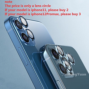 Bộ Vòng và Cường Lực Camera cho iPhone 14promax, 13 Pro Max, 13 Pro, 13, 13 Mini, 12 promax, 11 promax_B022