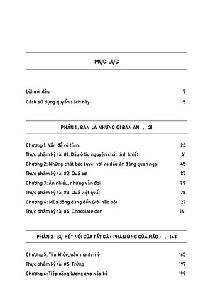 Sách Y học & Sức khoẻ. Thực phẩm cho Trí tuệ Thiên tài - Để thông minh hơn, hạnh phúc hơn, năng suất hơn