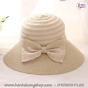 Nón đi biển vành rộng chống nắng, phối 2 màu thời trang phong cách xuân hè Châu Âu - Hạnh Dương