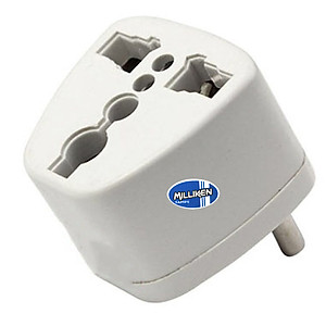 Phích Cắm Chuyển Đổi 3 Chấu Sang 2 Chấu Milliken NL-3106