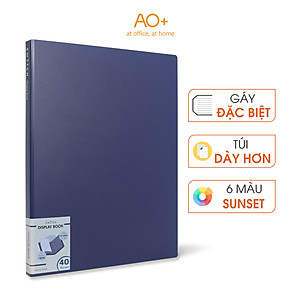 Bìa Lá A4 Switch OFF AO+, Túi Dày 0.06 mm (20 Lá/ 40 Lá)