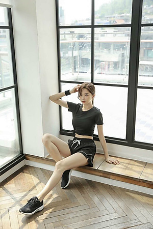 Set bộ đùi tập gym-yoga -tennis phối lưới cao cấp mát rượi