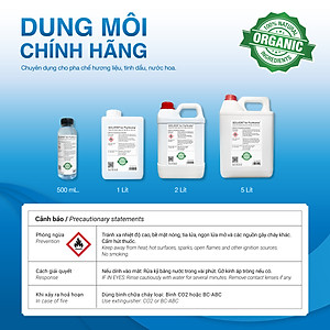 Dung Môi PurAroma Chuyên Dụng Cho Tinh Dầu Và Nước Hoa - 500mL 1L 2L - Chính Hãng Pháp