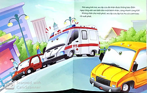 Sách Những Chiếc Xe Hiệp Sĩ: Cảm Ơn Xe Cấp Cứu (Tái Bản 2019)