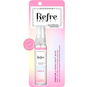 Xịt Khử Mùi Dưỡng Trắng Hương Nước Hoa Refre Whitening Sweetie Hương Ngọt Ngào (30ml)