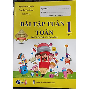 Qb - bài tập tuần toán 1/2 - kết nối tri thức với cuộc sống