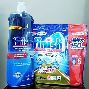 Viên rửa bát Finish 150 viên Nội địa Nhật Bản