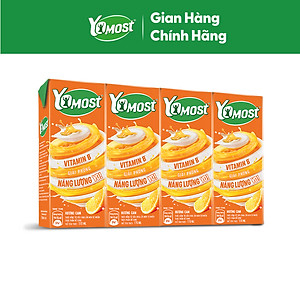 Thùng 48 Hộp Sữa Chua Lên Men Tự Nhiên Yomost Vị Cam (170ml/Hộp)