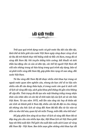 Lược Sử Vùng Đất Nam Bộ Việt Nam (Tái bản 2025)