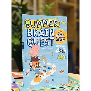 Sách Summer Brain Quest, Dành cho trẻ từ 5 đến 10 tuổi