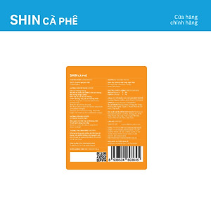 Cà phê Pleiku Robusta - SHIN Cà Phê - Túi Nhúng - Hộp 10 gói