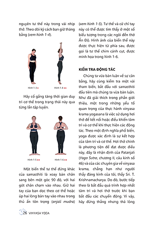 Sách Vinyasa yoga - Hợp nhất cơ thể và tâm trí bằng hơi thở