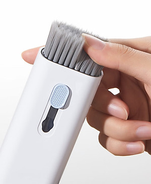 Bộ Dụng Cụ Vệ Sinh Tai Nghe, Bàn Phím, Máy Tính Đa Năng 7 Trong 1, Nhỏ Gọn, Tiện Lợi , Bộ Vệ Sinh Laptop Đa Năng 7 in 1 7in1 Cao Cấp Vệ Sinh Tai Nghe, Điện Thoại, Màn Hình, Máy ảnh Nhựa Abs Cao Cấp Dùng Cho / Airpods / iPhone / iPad Quà - Hàng Nhập Khẩu