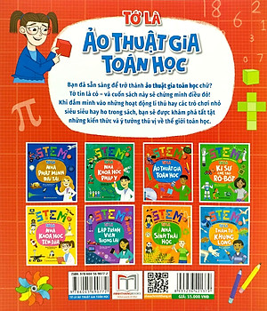 Sách STEM - Tớ Là Ảo Thuật Gia Toán Học