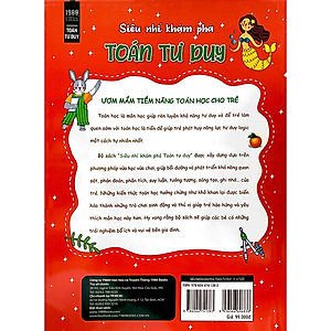 Sách Siêu Nhí Khám Phá Toán Tư Duy (Dành Cho Bé Từ 5-6 Tuổi)