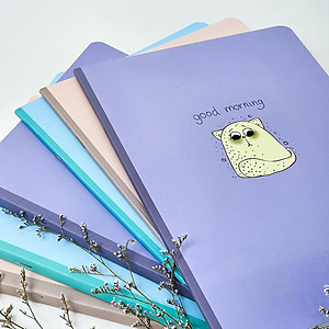 Tập Sinh Viên Cute Animal - Miền Nam - Kẻ Ngang Có Chấm - 200 Trang 80gsm - Fahasa 03