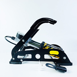 Bơm xe máy - Bơm xe đạp chân - Bơm đạp chân 2 ống đa năng - Bơm hơi đạp chân mini Xe Đạp, Xe Máy, Xe Ô tô, Xe Hơi Đa Năng Dễ Dàng Xếp Gọn thân hợp kim siêu bền, hỗ trợ cả van Mỹ và van Pháp Thương hiệu KIOTOOL