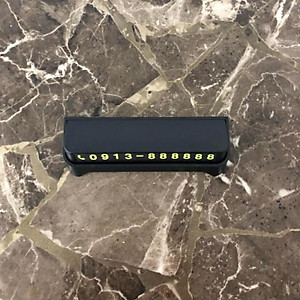 Bảng số điện thoại trang trí trên taplo ô tô, xe hơi (Mã RM-131Z)