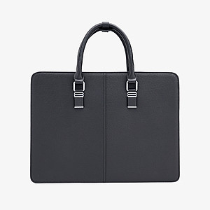 Túi Xách Cặp Da Nam Công Sở GENCE CGL08 Chất Liệu Da Bò Khóa Số Cao Cấp Màu Đen