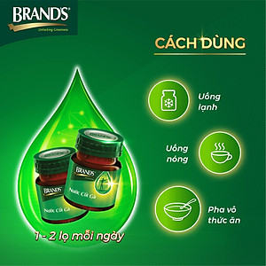 Combo 4 Nước cốt gà BRAND'S Vị Truyền Thống (42 ml x 24 lọ)