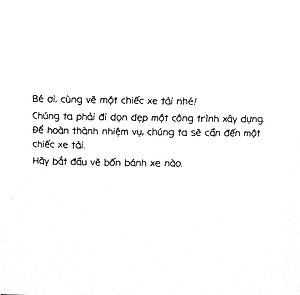 Sách Tay Khéo Tay Xinh - Bé Vẽ Xe Tải