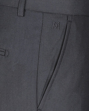 Quần tây nam không ly Khatoco Q1M478R0-INDE311-2503-0-ĐEN