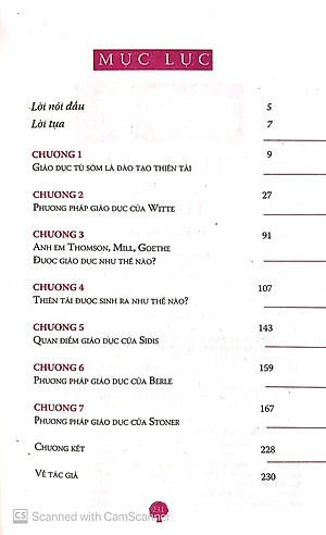 Sách Thiên Tài & Sự Giáo Dục Từ Sớm (Tái Bản 2019)